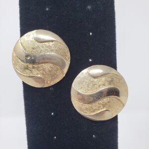 Vintage Signed R.Y.K. Clip On Earrings